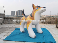 Moule pour chien de dessin animé gonflable en vinyle de haute qualité BeiLe, animal gonflable de dessin animé en PVC, animal gonflable SPH