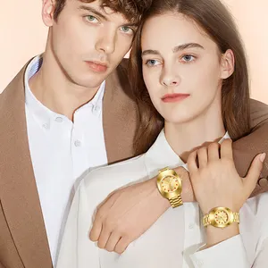 Popular Sellers Couple Trend Cool Couple Watch Waterproof Quartz Watch Fashion Personality Men And Women Watch China Glass
