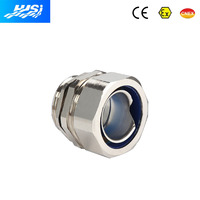 Conector de Cable para Uso Industrial SS304 Personalizable DPJ IP68, Impermeable, Hermético, Flexible, de Alto/Bajo Voltaje, M12-PG63