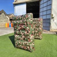 8,3 Fuß Yuedong Commercial Outdoor Aufblasbare Paintball Bunker Luft Bunker Hindernis parcours Shooting Pvc Game