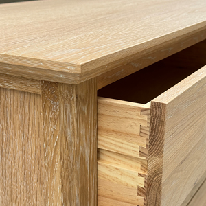 HL512-1 Pháp Sang Trọng Rắn Gỗ Sồi Tủ Đồ Nội Thất Phòng Ngủ 6 Ngăn Kéo Ngực Ngăn Kéo Phòng Khách Tủ Tủ Tủ - Product Image 5