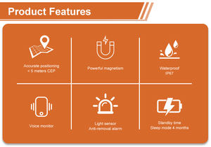 Rastreador <span class=keywords><strong>GPS</strong></span> Magnético com Capacidade de Rastreamento de Localização em Tempo Real, Adequado para Uso em Veículos e Pessoal - Product Image 3
