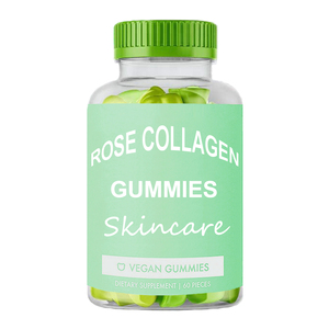 Suplemento Dietético de Marca Privada OEM, Gomitas de Colágeno de Rosa para Cabello, Piel y Uñas - Product Image 1