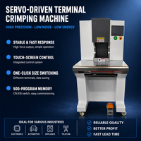 Machine de sertissage semi-automatique à commande numérique haute précision pour bornes de câbles d'énergie nouvelle