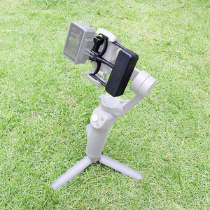 อะแดปเตอร์ DJI Osmo Mobile 6 7 7P 8 Action5 GoPro13 สำหรับยึดกิมบอล ตัวหนีบพลาสติก 3 แกน ช่วยรักษาความเสถียร - Product Image 1