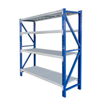 Étagères de stockage pour entrepôt, rayonnages à trous papillon pour le stockage, capacité 200 kg par niveau, pour magasins de vêtements, entrepôts, vente directe usine OEM