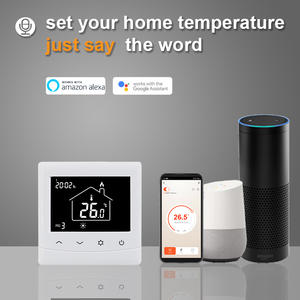 <span class=keywords><strong>Termostato</strong></span> programable inteligente Google <span class=keywords><strong>Nest</strong></span> Diseño moderno HVAC digital para calefacción del hogar Material ABS y PC para uso en apartamentos - Product Image 6