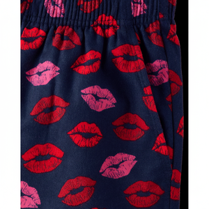 Ropa de Casa informal para hombre pijama de franela pantalones cortos sin mangas con logotipo personalizado conjunto de tela de algodón suave patrón de impresión múltiple - Product Image 1