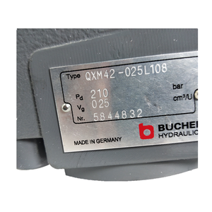 Comercio GARANTÍA DE Bucher QXM QXM42 QXM23 QXM24 QXM31 QXM32 QXM33 serie QXM42-025L108 interna engranaje motor - Product Image 6