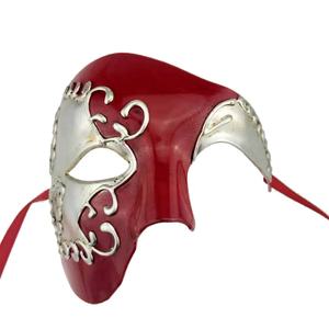 Topeng Pria Venetian Setengah Wajah Karnaval Phantom Of The Opera Topeng Pesta Pesta Mardi Gras - Product Image 3