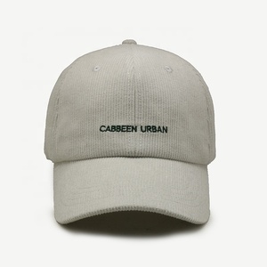 Berretto da Baseball con Logo ricamato Design personalizzato 611, cappello da papà in velluto a coste da donna a 6 pannelli di alta qualità - Product Image 3