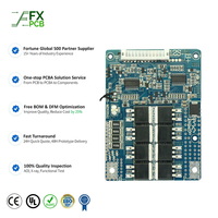 Servicio OEM de ensamblaje de PCB FR4 personalizado sin plomo HASL BMS PCBA con balanceo activo 4S-12S para protección de baterías LFP y ensamblaje SMT