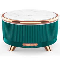 Vente chaude 500ML Portable Aromathérapie Humidificateur 7 Couleur LED Lumières Électrique Diffuseur D'huile Essentielle pour Grandes Chambres Ménage