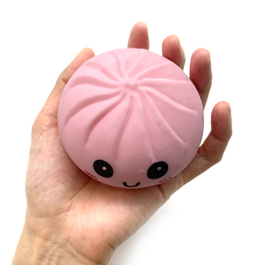 Food Steamer Bun Desk Toys 8.5cm Original Dumpling Colorful Bun Stress Balls Fidget Sensory Toy Dumpling <b>Squishy</b> Toy - Product Image 5