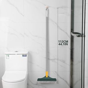 Escoba de PP con Mango Largo Giratorio de 360°, Cepillo Ajustable para Fregar Pisos, Raspador de Ventanas, Cepillo <span class=keywords><strong>2</strong></span> <span class=keywords><strong>en</strong></span> <span class=keywords><strong>1</strong></span> para Limpieza del Hogar - Product Image 6
