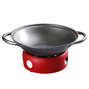 Stainless Steel Hot Pot 2.1L-4L Durable For Street Stall Style Cooking - Product Image 1