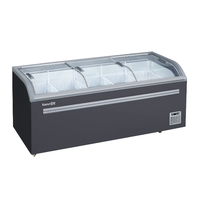 Congélateur d'îlot pour supermarché SnowVillageCommercial SD SC 718, 718 litres, température de congélation moins 18°C
