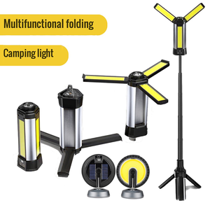 תאורה ניידת מתמוטטת מחבל אור נטענת אור עבודה נטענת עם חצובה ווו נתיק - Product Image 2