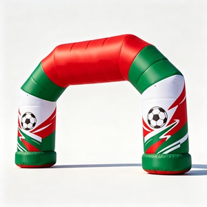 Arco Inflable Personalizado a Escala 1:1, Resistente al Agua, Duradero, Sellado Térmicamente, Arco de Entrada Deportivo de Fantasía Moderna con Inflado Eléctrico - Product Image 2