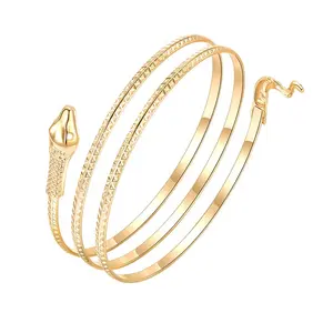 Bracelet en acier inoxydable pour femmes, chaîne serpent, Grain romain, élastique, offre spéciale, 1 pièce