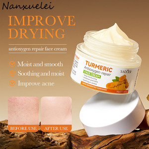 Wholesale Natural Turmeric Whitening Day Face Cream for Skin Lightening Face Prot Safe <strong>Young</strong> <strong>Forever</strong> Custom