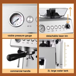 Cafetière numérique intelligente programmable Slayer Gemilai 3200D Nuova Simonell en acier inoxydable pour usage commercial, hôtelier et domestique - Product Image 3