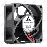 Gdstime GDA7025 70x70x25mm Roulement d'huile DC 5V 12V 24V Brushless Axial Air Flow Cooling Fan