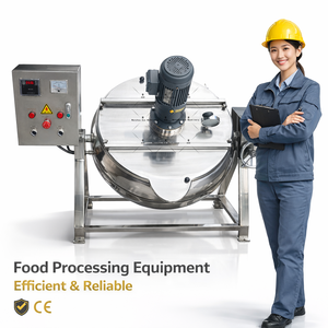 High-Precision &Nbsp;ODM Service Tilting Steam Jacketed Kettle Cooking Pot With Mixer - Product Image 2