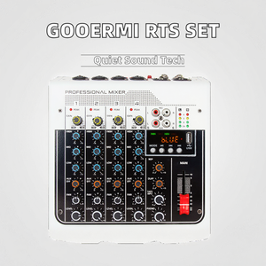 Mini Audio Mixer 6-channel <strong>Dj</strong> <strong>Controller</strong>/audio Mixers with Blueteeth Function 48V Fantasy Power Multi-function Mixer - Product Image 2