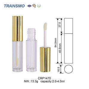 Nouveaux tubes de gloss de luxe avec emballage personnalisé et grand applicateur 2,0-4,0 ml, applicateur en plastique vide pour blush - Product Image 2