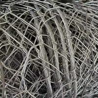 Protection des pentes de montagne, grillage hexagonal en acier galvanisé tissé, protection contre les chutes de pierres, résistant à la corrosion, système SNS