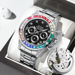 <span class=keywords><strong>Orologio</strong></span> da <span class=keywords><strong>Uomo</strong></span> con Movimento al Quarzo, Impermeabile 3 ATM, Calendario, Logo Personalizzabile, Regalo di Natale - Product Image 6