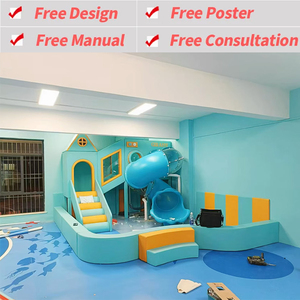 Top-Notch Reliable Indoor Playground Soft Play Equipment Set for Kids Commercial Children's Playground with Slide and Ball Pool - Product Image 2
