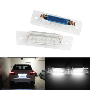 Lumière de plaque d'immatriculation Porsche Carrera GT3 Boxster 205 mm, coque transparente, LED blanche intégrée, type PZ016 - Product Image 2