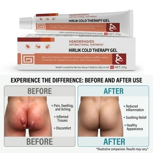 <span class=keywords><strong>Crema</strong></span> per Emorroidi OEM Gel di Chitosano per Sollievo Rapido da Gonfiore, Dolore, Bruciore e Prurito, 20g OEM - Product Image 1