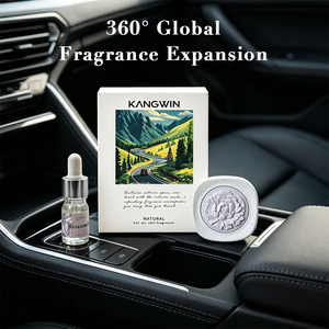 Kit de Bálsamo Aromatizante para Ventilación de Coche, con Aceite de Fragancia Natural de Alta Concentración, Purificador de Olores, Desodorante de Larga Duración, con Relieve - Product Image 2