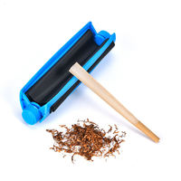 Machine à rouler les cigarettes manuelle en plastique 110/78 mm, vente chaude, accessoires pour fumer les herbes