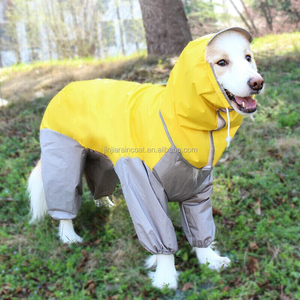 <span class=keywords><strong>Impermeable</strong></span> de Lujo para Perros Grandes, Chaqueta Cortavientos y Transpirable, Sudadera con Capucha para Mascotas, Ropa para Perros Grandes - Product Image 3