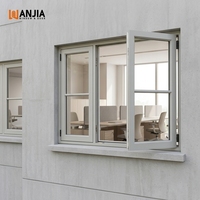 Ventanas de Doble Vidrio con Marco de Plástico Insonorizadas para Tiendas Comerciales y Oficinas, Ventanas de Vinilo de Alta Eficiencia