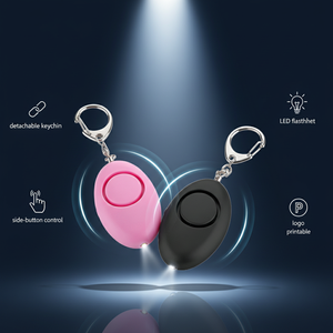 Alarma de Llavero con Sirena de Emergencia de 130dB - Defensa Personal Portátil para Mujeres y Personas Mayores - Herramienta de Seguridad Antia-ataque - Product Image 1