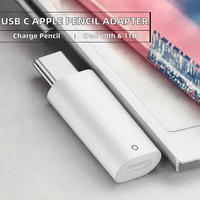 Adaptateur USB-C pour Apple Pencil 1ère génération compatible avec iPad 10e/11e génération (A16) USB-C et pour la charge