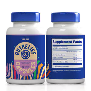 Premium darmgezondheid <span class=keywords><strong>capsules</strong></span> met biologisch aloë <span class=keywords><strong>vera</strong></span>-extract en puur marshmallowwortel-extract voor spijsverteringsondersteuning - Product Image 3