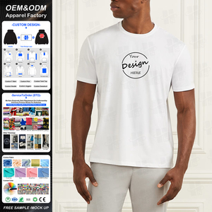 Camiseta Deportiva Personalizada con Estampado a Base de Agua, 200 g/m², Corte Regular, para Hombre, Estilo Clásico, Absorbe la Humedad, Algodón Orgánico - Product Image 1