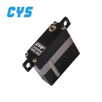 Servomoteur à engrenages en titane sans noyau CYS-S8204 à couple élevé 28g 6/10kg.cm pour hélicoptère et avion RC, pièces d'avion RC