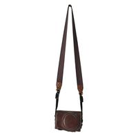Prix de gros pour l'étui de protection intégral en cuir rétro avec sangle pour appareil photo Canon G7 X Mark III / G7X3