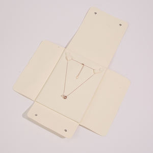 Sacs d'emballage en velours personnalisés avec logo pour bijoux, pochettes de rangement portables haut de gamme pour boucles d'oreilles et colliers, organisateurs, sacs cadeaux à bouton - Product Image 3