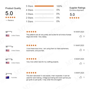 Bán buôn nóng bán Fancy thiết kế Crochet thêu bông ren <span class=keywords><strong>TRIM</strong></span> cho quần áo - Product Image 6