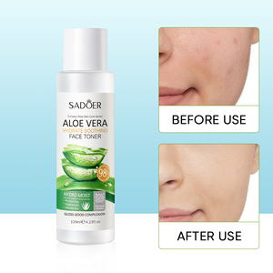 Tonique visage liquide hydratant, nourrissant, anti-âge et éclaircissant à l'aloe vera et au niacinamide VC - Product Image 6