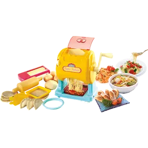 Playgo HOME pastaio Unisex popolare per bambini finte giochi di ruolo macchina per Noodle giocattolo da cucina