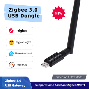 Zigbee 3.0 USB Dongle Gateway 20dBm SMA Antenne 32 + Compatibilité des appareils pour Home <span class=keywords><strong>Assistant</strong></span> <span class=keywords><strong>Google</strong></span> Home Automation - Product Image 3